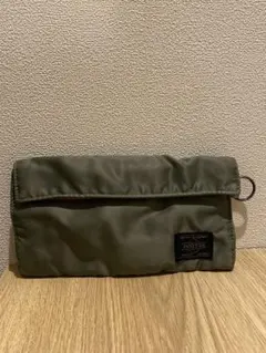 ポーター　タンカー　セージグリーン　ロングウォレット　長財布　吉田カバン