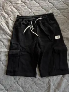 カーゴ ハーフパンツ 3XL ブラック メンズ スウェット ショートパンツのサムネイル