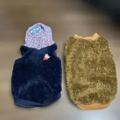 犬服 2着セット D's Chat ボアパーカーサイズLのサムネイル