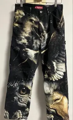 完売品】【32】supreme Eagle Double Knee pants - メルカリ