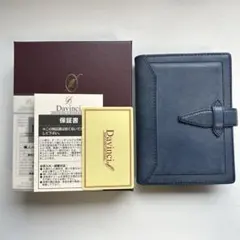 美品・付属品完備】ダ・ヴィンチ ロロマクラシック A5 20mm ブルー 