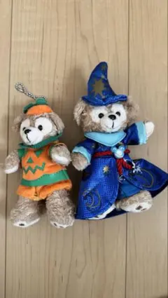 ダッフィー　ぬいぐるみバッジ