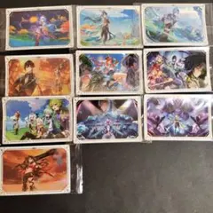 原神ウエハースシール10枚まとめ売り