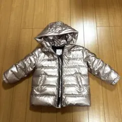 baby GAP ダウンコート　メタリック ピンク