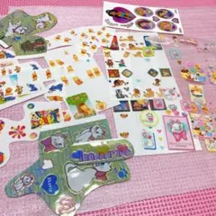 平成レトロ⭐︎ディズニーストア　シールセット