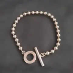 GUCCI シルバー ボールチェーン ブレスレット