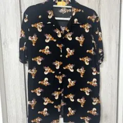 東京ディズニーリゾート トラ柄 半袖シャツ M