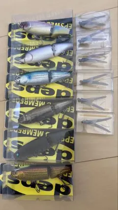 deps ルアー 4点セット NZクローラー スイートキラー他 - メルカリ