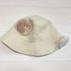 yumi ゆみ しまむら バケハ バケットハット 淡薄橙色 バスクバケット 帽子