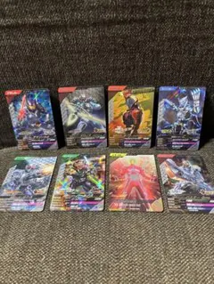 仮面ライダー トレーディングカード 8枚セット