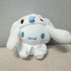 サンリオ シナモロール おめかしポンチョ付きぬいぐるみ　シナモン