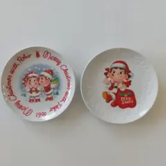 ペコちゃん 不二家 クリスマスプレート サンタクロース 1997年 1998年のサムネイル