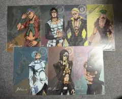 暗殺者チーム クリアファイル 7点セット 新品未開封