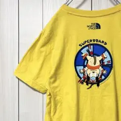 美品 ノースフェイス Tシャツ 半袖 シャツ SUPER BOARD プリント