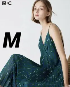 UNIQLO プリーツキャミソールワンピース/ジオメトリックのサムネイル