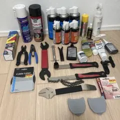 か*ね様 自転車 工具＆ケミカル 豪華セット！ワコーズ・シマノ・フィニッシュライのサムネイル