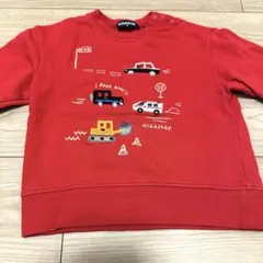 klädskåp クレードスコープ 働く車 トレーナー 90cm
