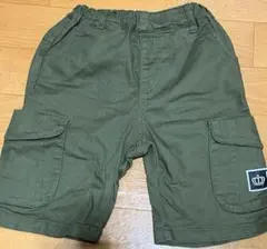 ベビードール BABY DOLL ハーフパンツ　カーキー　110cm 男児　女児