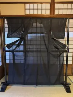 夏物 着物通の本場 夏大島紬（正絹）仕立上り＜TT1382＞ひろちゃん様