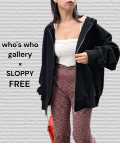 《who's who gallery》SLOPPY スロッピー ビッグパーカのサムネイル