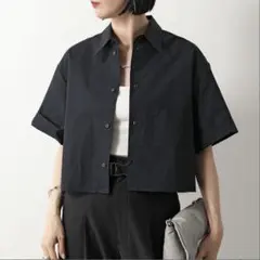 MM6 Maison Margiela KIDS 半袖シャツ ブラックのサムネイル