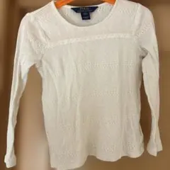 115㎝　Polo Ralph Lauren 長袖カットソー 5Y ホワイト