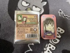 鬼滅の刃　スクエア缶バッジ　コレクション　スタンド付き　カナヲ　③