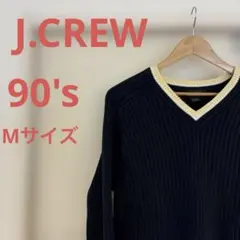 ジェイクルー　長袖　ニット　セーター　カットソー　チルデン　90年代　90's