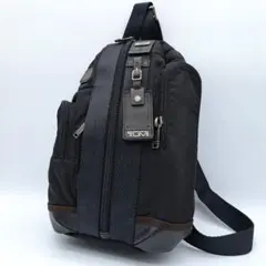 極美品　TUMI トゥミ サラトガ ボディバッグ ショルダー 黒 ブラック 極美品✨ TUMI アルファ ブラボー サラトガ ボディバッグ 黒 - メルカリ