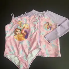 ディズニープリンセス水着セット　6歳