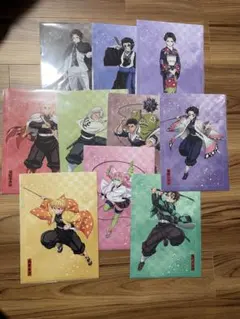 鬼滅の刃 アニプレックスくじ クリアファイル 10枚セット