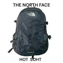 THE NORTH FACE ブラックリュック ホットショット　ノースフェイス