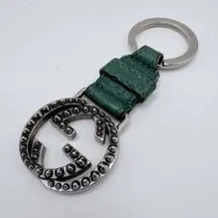 GUCCI グッチ インターロッキングG スタッズ キーリング キーホルダーのサムネイル