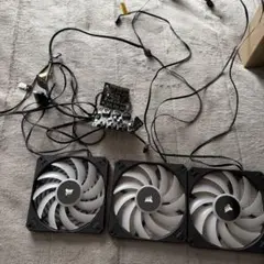 コルセア　AF120 RGB SLIM & 制御基盤