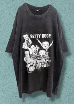 【激レア】ベティ・ブープ 　ヴィンテージ風　Tシャツ　2XL ビッグ　グレー