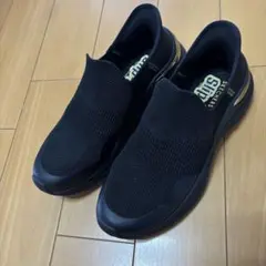 未使用SKECHERS スケッチャーズ スリップインズ ブラックゴールド23.5