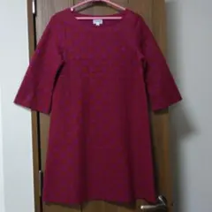 ホコモモラ　七分袖ワンピース　40サイズ