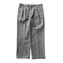 エルエルビーン 2タック ワイドパンツ チノパン スラックス 裾ダブル 90sのサムネイル