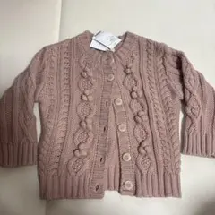 Biquette Club ピンク カーディガン 110cm