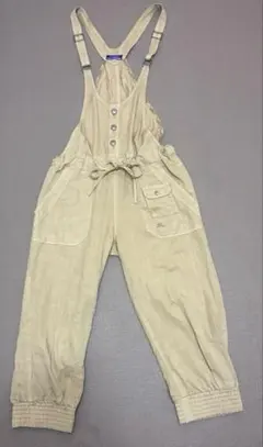 BURBERRY BLUELABEL サロペット オーバーオール 38 ベージュ
