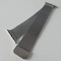 【44mm】Apple Watch用ミラネーゼループ シルバー