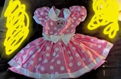 ディズニーミニーちゃん水玉模様 ドレス