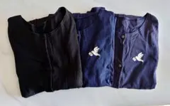 【３着セット】ベルメゾン マタニティサイズ2WAY長袖綿素材ワンピースパジャマ