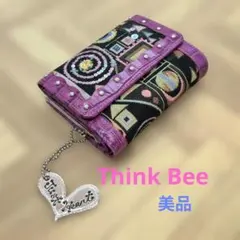 Think Bee ★三つ折り財布 美品のサムネイル