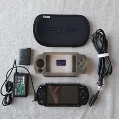 動作確認済み SONY PSP-1000 本体 ブラック 本体+付属品