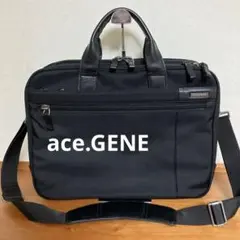【美品】✨ace.GENE✨2WAY ビジネスバッグ ショルダーバッグ