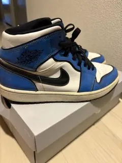 Nike Air Jordan 1 青/白/黒