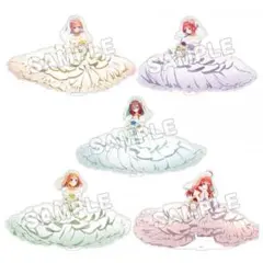 (限定品)描き下ろしアクリルフィギュアL／ドレス／五等分の花嫁∬