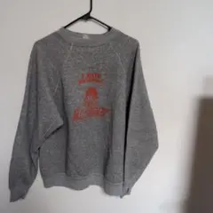 アメカジ80s 90s USA製 スウェット L グレー霜 ビンテージアメリカ