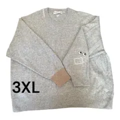 ユニクロ ANYA HINDMARCH グレー セーター 3XL